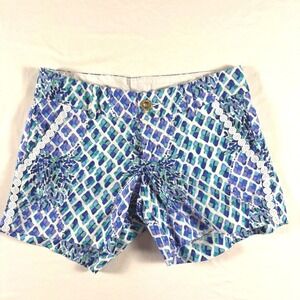 Lilly Pulitzer‎ Callahan Shorts Women's 0 Resortwear Colorful Chic Coastal Glam